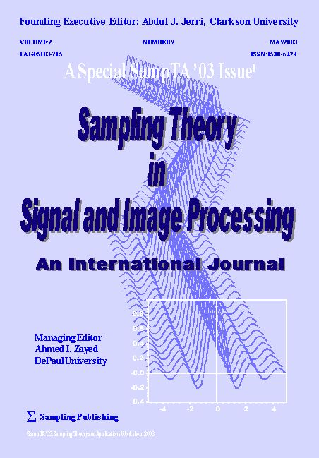 Sampling Theory in Signal and Image Processing- An International Journal