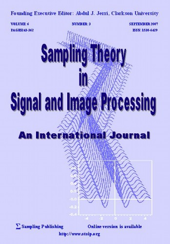 Sampling Theory in Signal and Image Processing- An International Journal